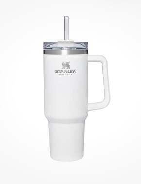 Stanley Quencher H2.0 FlowState Tumbler 40oz Brilliant White